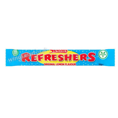 Swizzels Refreshers Original Lemon Flavour Chew Bar 18g x 60 Bars Chewy sweet