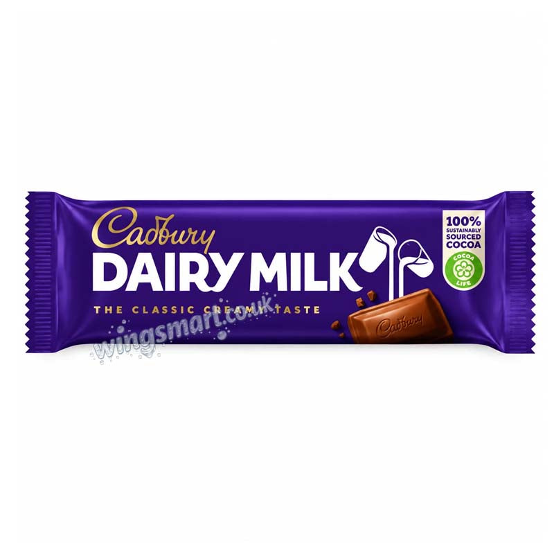 Cadbury Dairy Milk Chocolate Bar 6x33.5g (06 or 13 Packs)