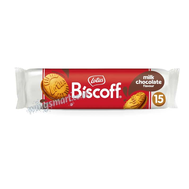 Lotus Biscoff Sandwich Milk Chocolate 150g (Pack of 9) Fullbox