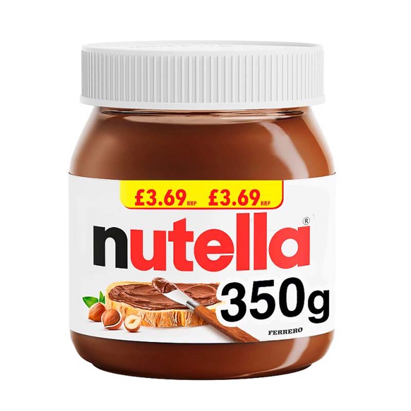 Nutella Hazelnut Spread with Cocoa 350g PMP (Box of 6)