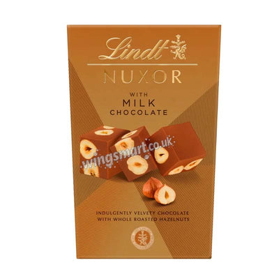Lindt Nuxor Milk Chocolate and Roasted Hazelnuts Box 150g
