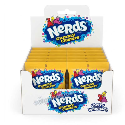 Nerds Gummy Clusters Cherry Lemonade Fruit-Flavour Candy 113g (Pack of 10)