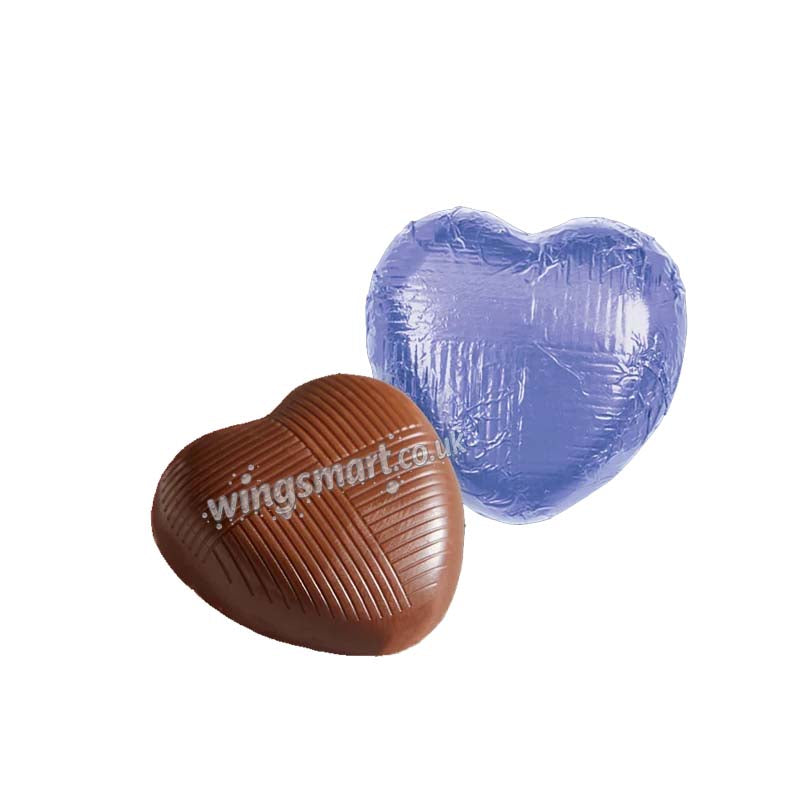 Whitakers Foiled Chocolate Hearts 1kg Variety of flavours Christmas Gift