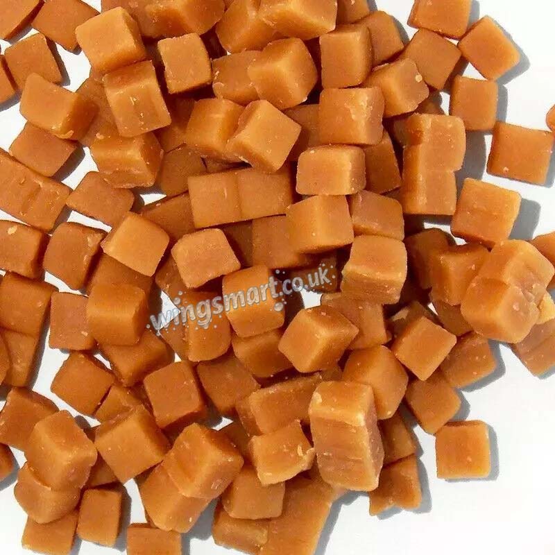 NIC Caramel Mini Fudge Cubes 1kg | Soft Caramel Fudge Sweets
