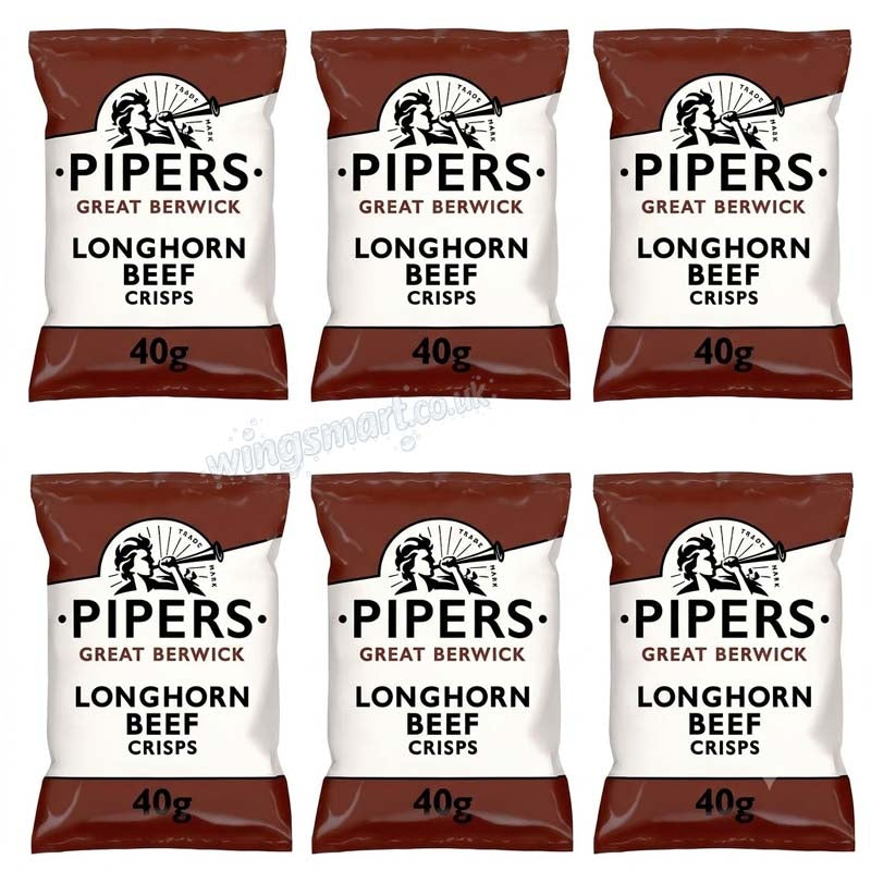 Pipers Crips 40g Variety of Flavours (Choose your favourite)