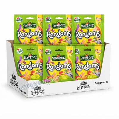 Rowntree's Randoms Sweets Sharing Bag 120g (Pack of 10)