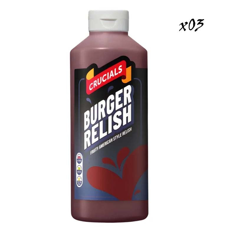 Crucials Sauce 3 x 500ml Bottles Variety of flavours Clearance Sale