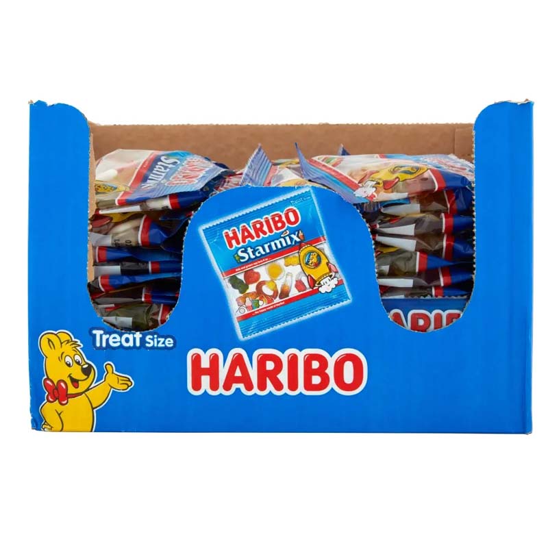 Haribo Starmix Treat Bags 16g(Pack of 100)