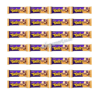 Cadbury Twirl Golden Dipped Limited Edition Bar 43g (24 or 48 Packs)