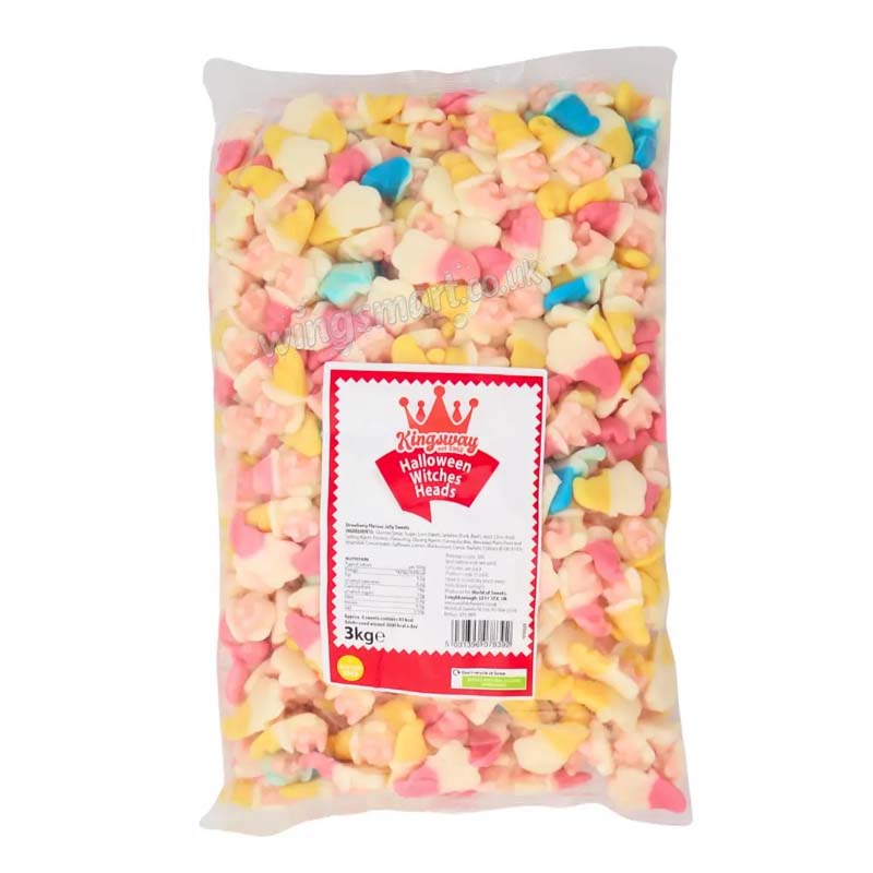 Kingsway Halloween Witches Heads Bag 3kg