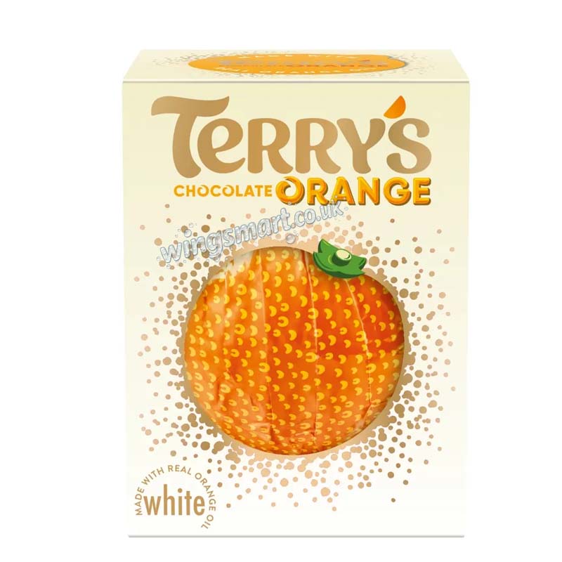 Terry's Chocolate Orange White Ball 145g (Box of 3)