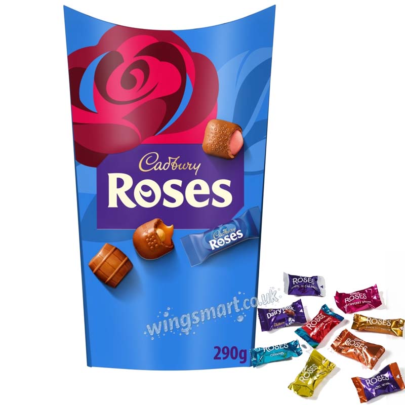 Cadbury Roses Chocolate Box 290g Christmas Treat
