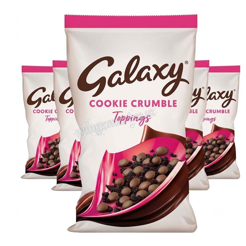 Galaxy Cookie Crumble Toppings 500g (Pack of 5)