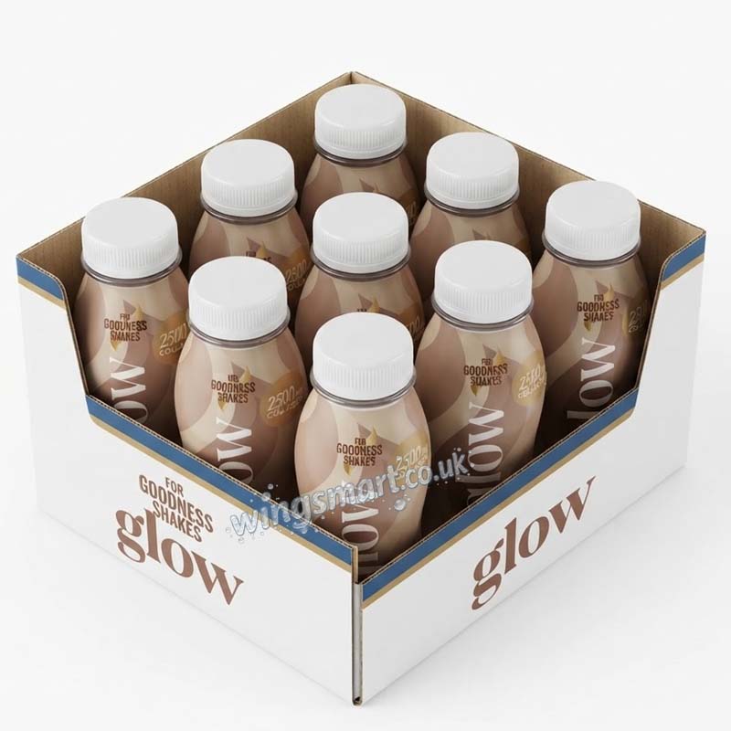 For Goodness Shakes, Glow Collagen, Iced Latte Protein Shake, 12 x 250ml Fullcase