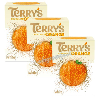 Terry's Chocolate Orange White Ball 145g (Box of 3)