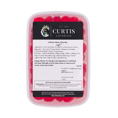 Curtis Catering Whole Glace Cherries 1kg