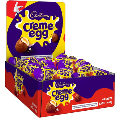 Cadbury Chocolate Creme Egg 40g (Box of 48)