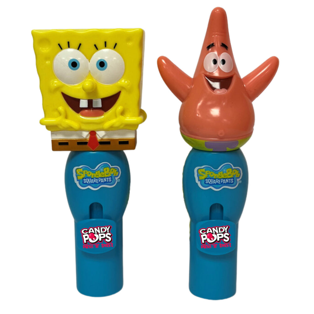 SpongeBob SquarePants Sugar Free Candy Pop 8g (Box of 12)