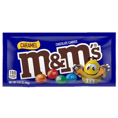 M&M's Caramel Chocolate Candies 40g (Box Of 24)