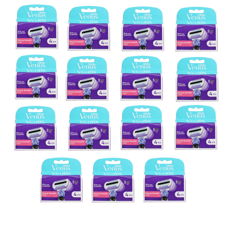 Gillette Venus Swirl Blades 4 Pack Razor Refills with FlexiBall for a Smooth Close Shave