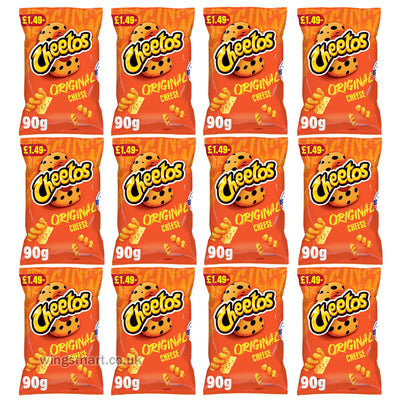 Cheetos Twisted Cheese Corn Puffs Sharing Crisps 90g PMP