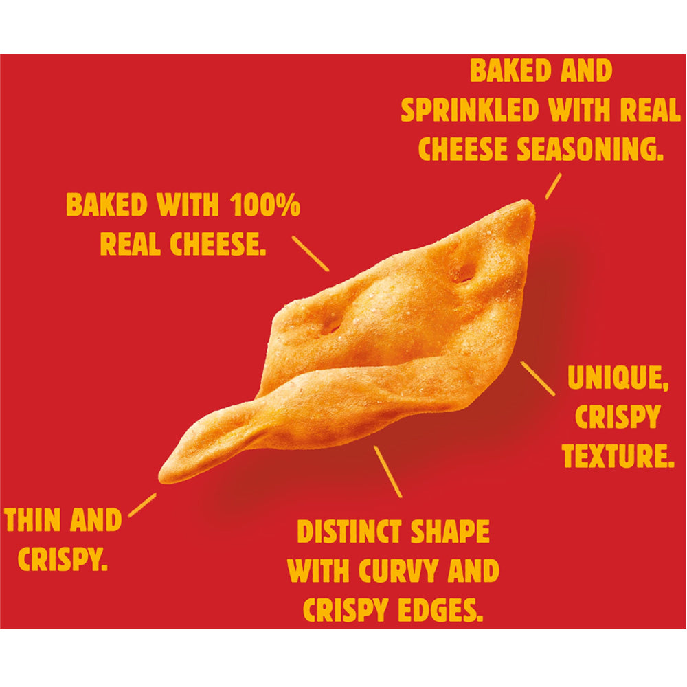 Cheez-It Cheese & Chilli Thin & Crispy Baked Snacks 10 x 65g PMP