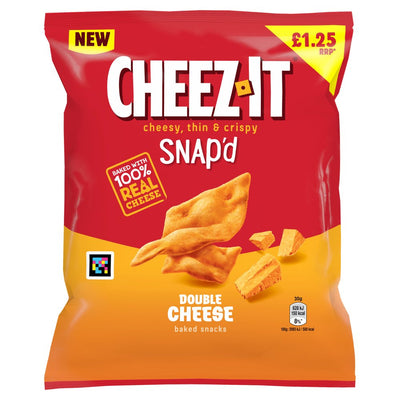 Cheez-It Double Cheese Thin & Crispy Baked Snacks 10 x 65g PMP