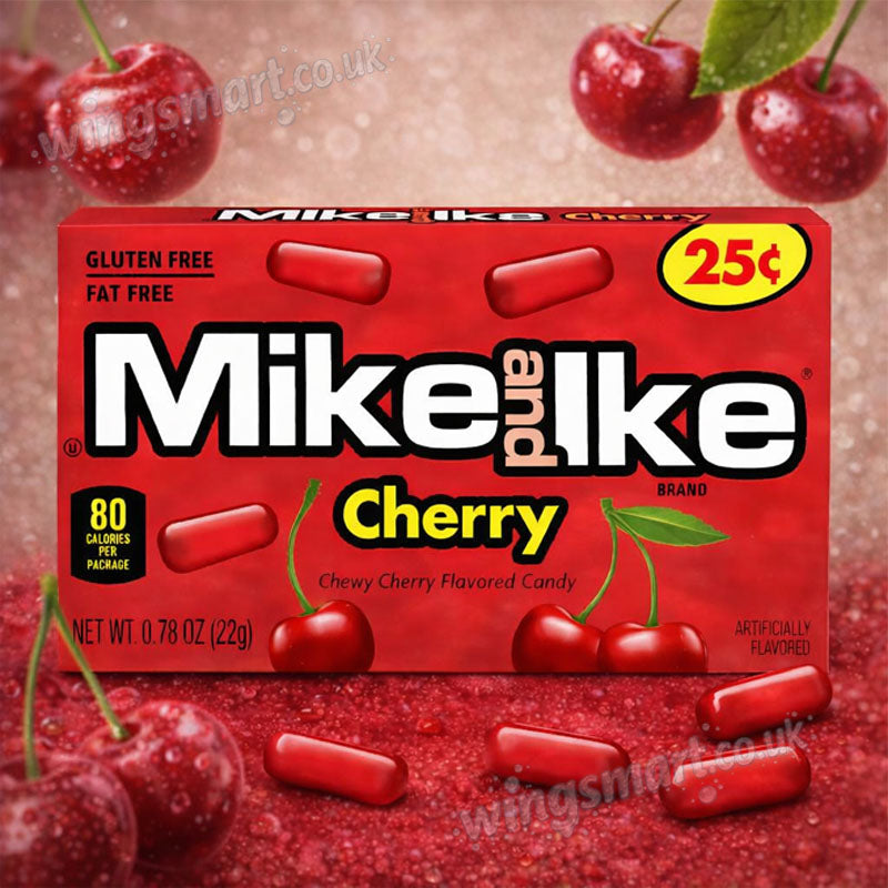 Mike & Ike Cherry Blast 22g (Box of 24)