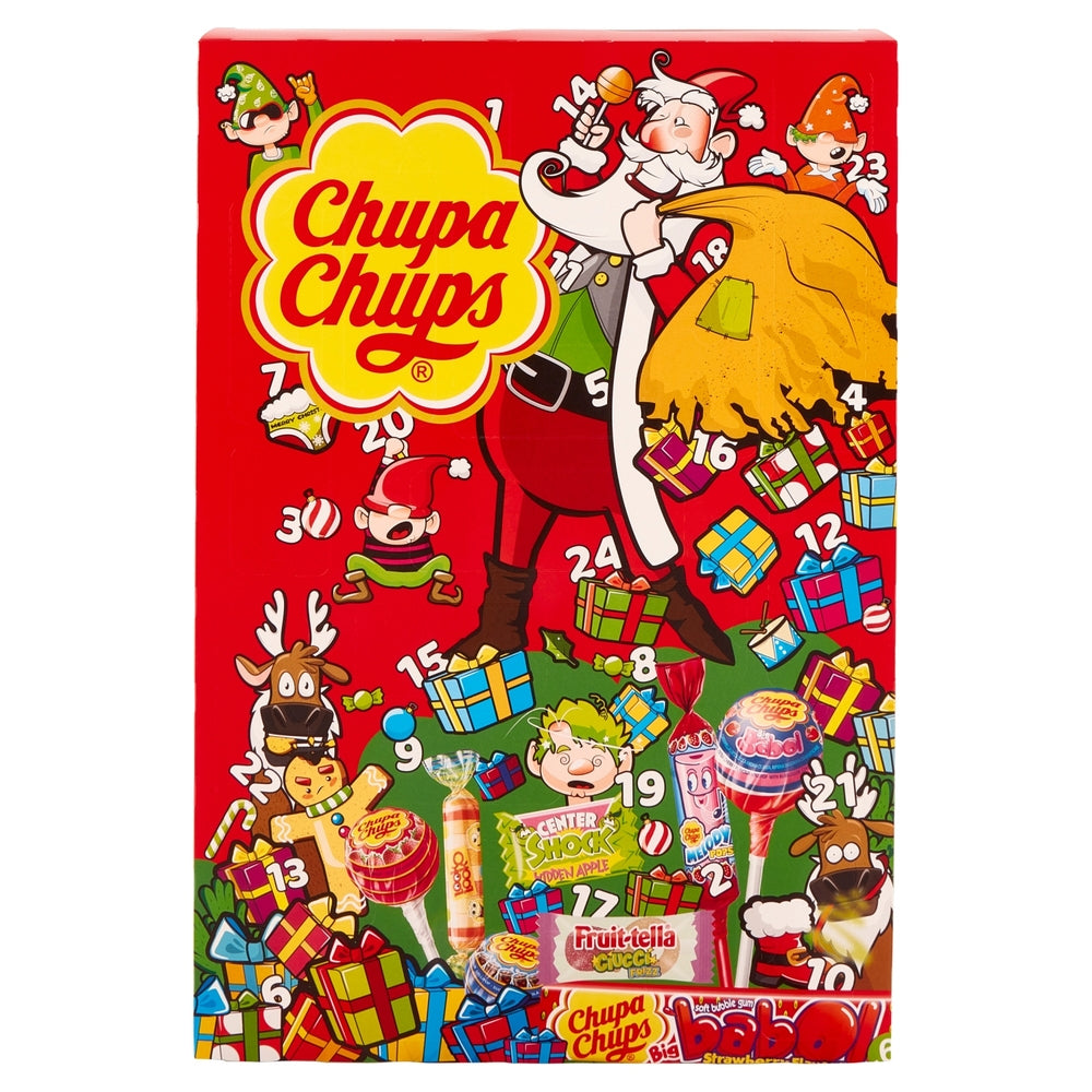 Chupa Chups Advent Calendar 210g – Sweet Christmas Countdown