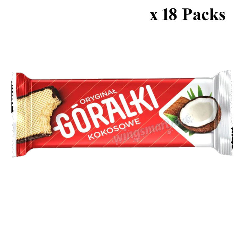 Goralki Assorted Wafer Biscuits 50g – Mixed Flavours Pack (18 & 36 packs)
