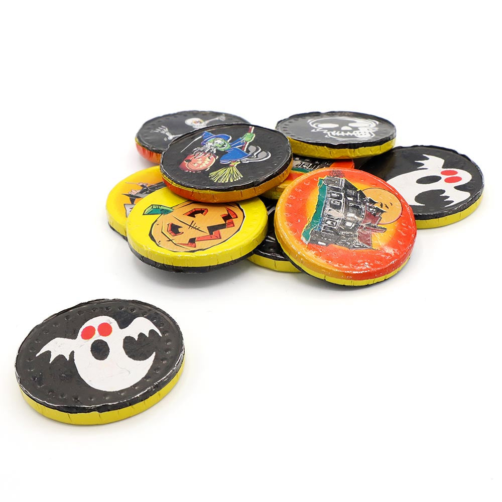 Halloween Milk Chocolate Coins 1kg