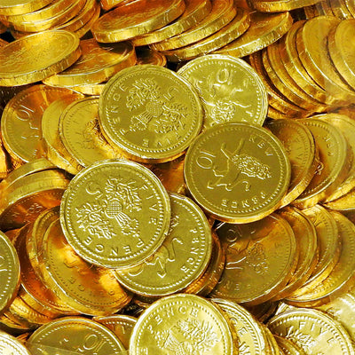 Milk Chocolate Gold Sterling Coins 1kg