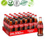 Coca-Cola Original Taste 330ml x 24 Glass Bottles Sparkling Soft Drink