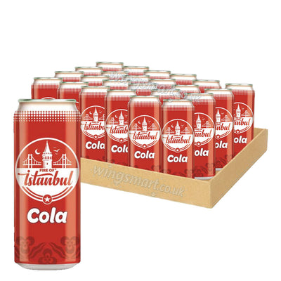 Fire Of Istanbul Mixed Soft Drinks 330ml (Cola, Orange & Gazoz) (Box of 24 cans)