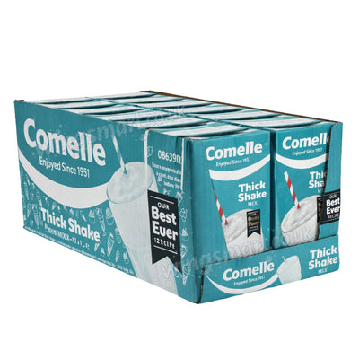 Comelle Vanilla Thick Shake Mix 1L – Creamy Milkshake Base Drink Mix