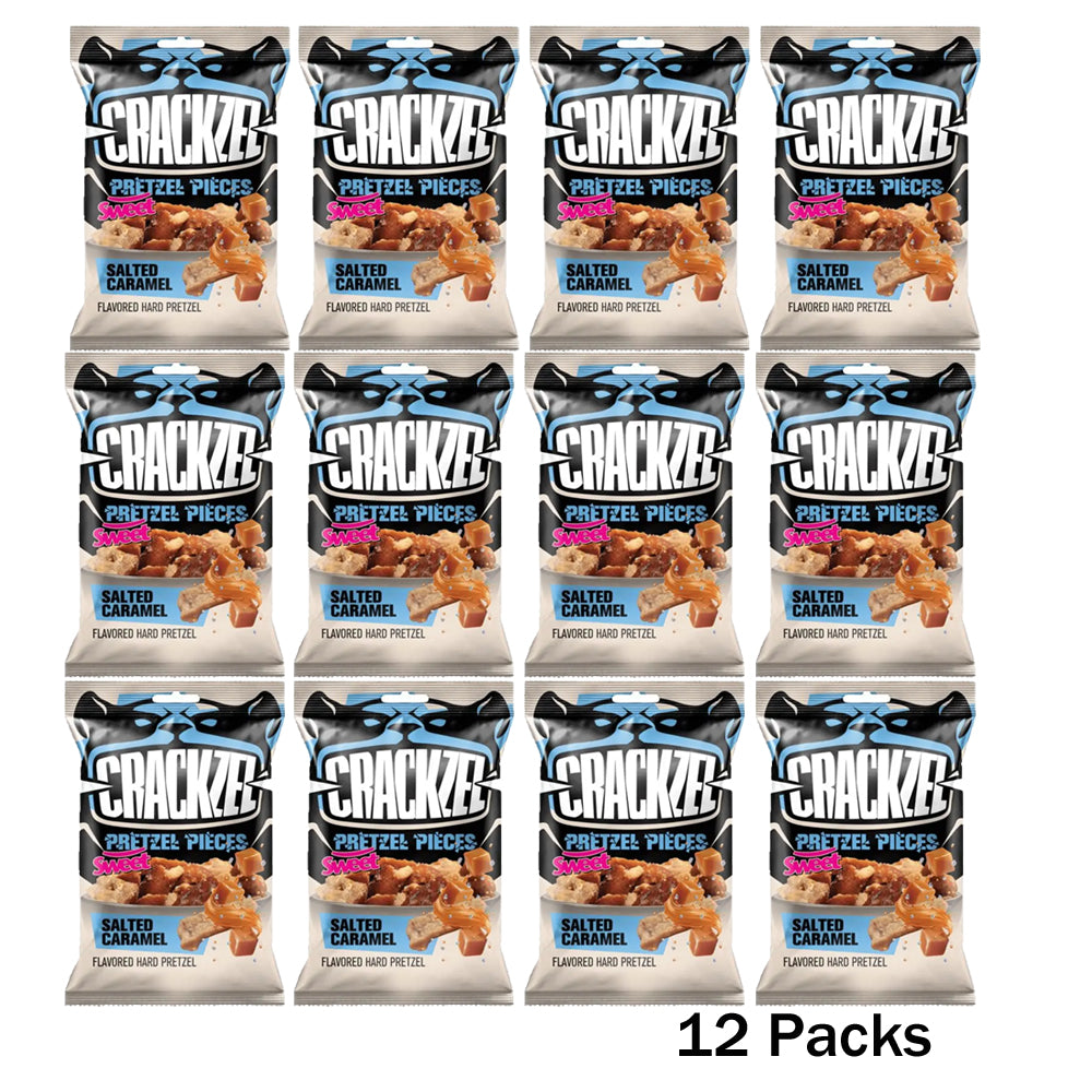 Crackzels Crunchy Pretzel Pieces – Assorted Flavours 85g