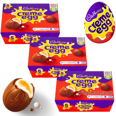 Cadbury Creme Egg 5 Pack Chocolate Box 3 x 200g