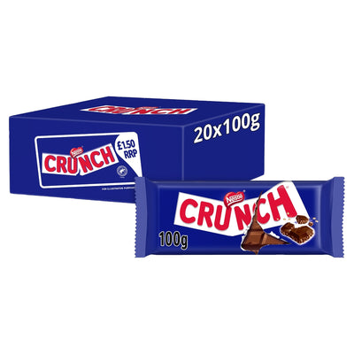 Crunch Milk Chocolate Sharing Bar 20 x 100g PMP