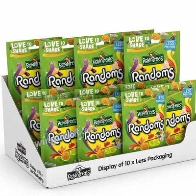 Rowntree's Randoms Sweets Sharing Bag 150g (Pack of 9)