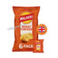 Walkers Roast Chicken Multipack Crisps 6x25g (10 Packs)