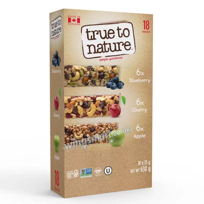 True to Nature Bars, 18 x 35g Fullbox