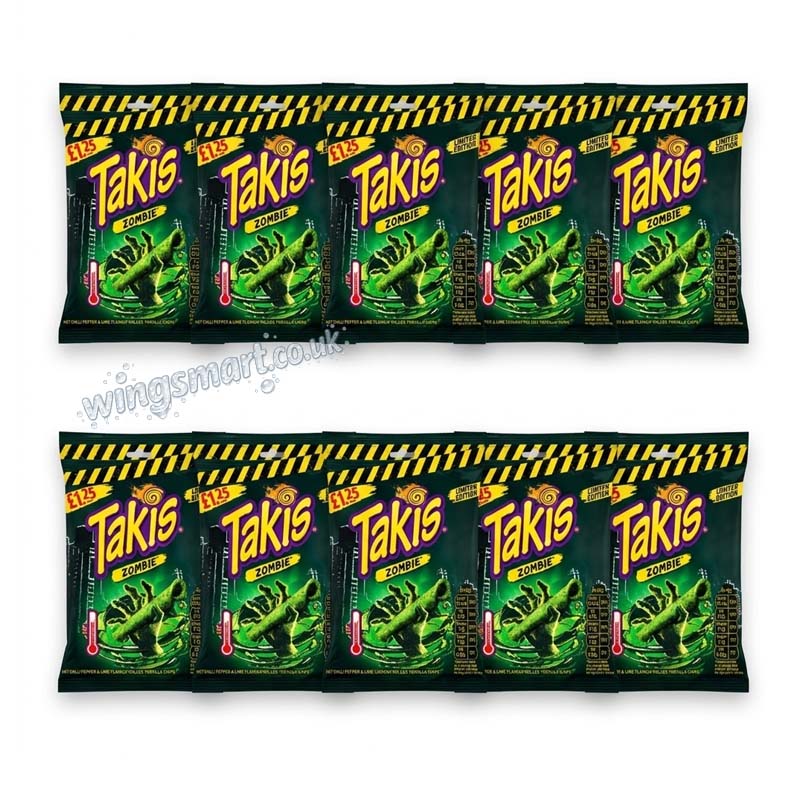 Takis Zombie Crips 55g PMP (10 or 21 Packs)