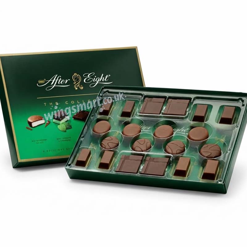 After Eight Collection Dark & Milk Peppermint Mint Chocolate Box 199g Treat