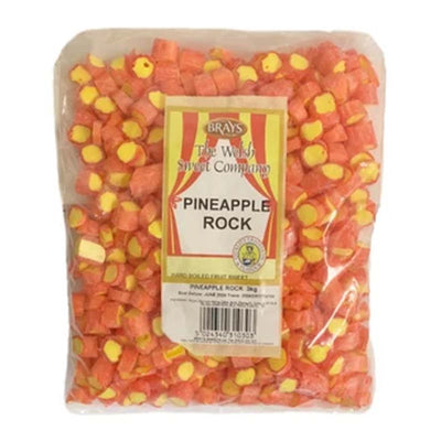 Brays Pineapple Rock Un-Wrapped Sweets (1kg - 2.75kg)