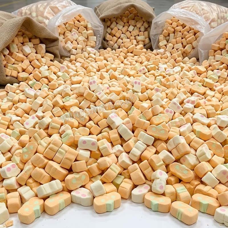 Kingsway Pumpkin & Ghost Marshmallows (1kg–5kg) | Halloween Mallow Sweets