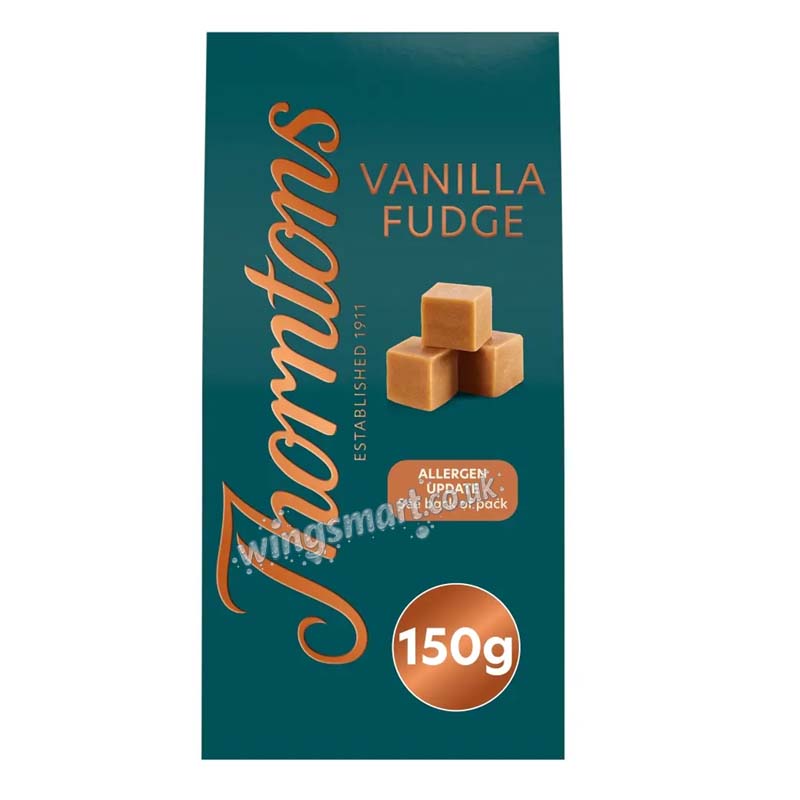 Thorntons Vanilla Fudge Box 150g (Pack of 5)