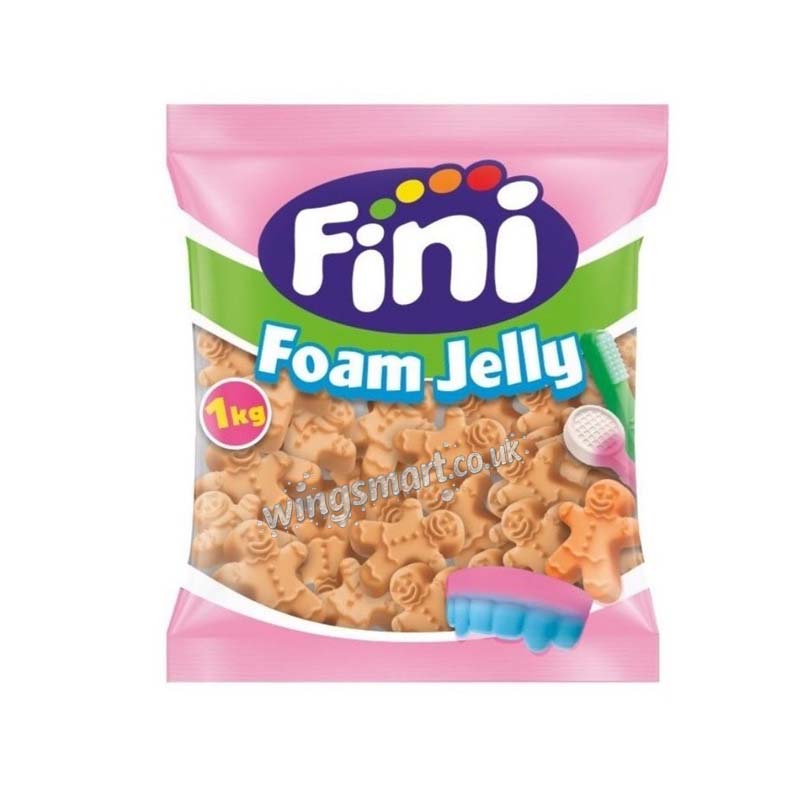 Fini Foam Gingerbread Men 1kg Full bag