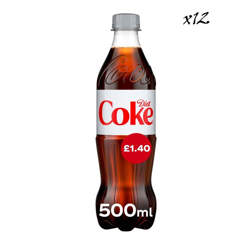 Coca Cola Soda Variety of flavours Fullcase Drink