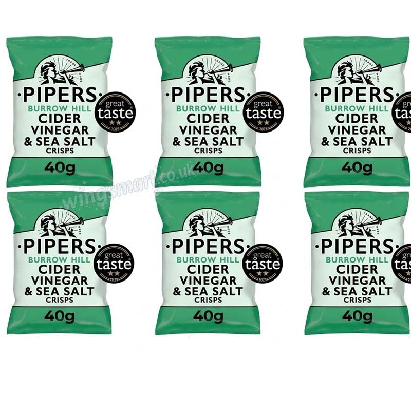 Pipers Crips 40g Variety of Flavours (Choose your favourite)