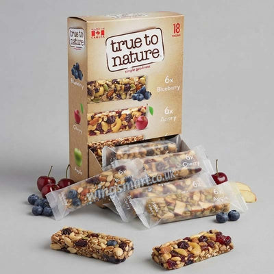 True to Nature Bars, 18 x 35g Fullbox